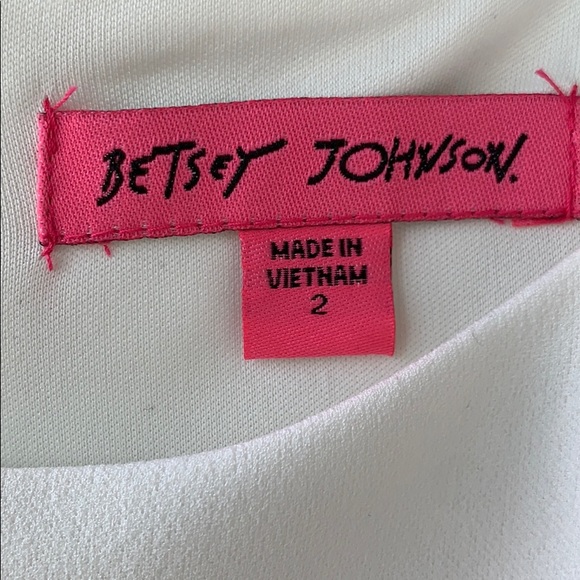Betsey Johnson White & Black Professional Dress - Picture 2 of 6